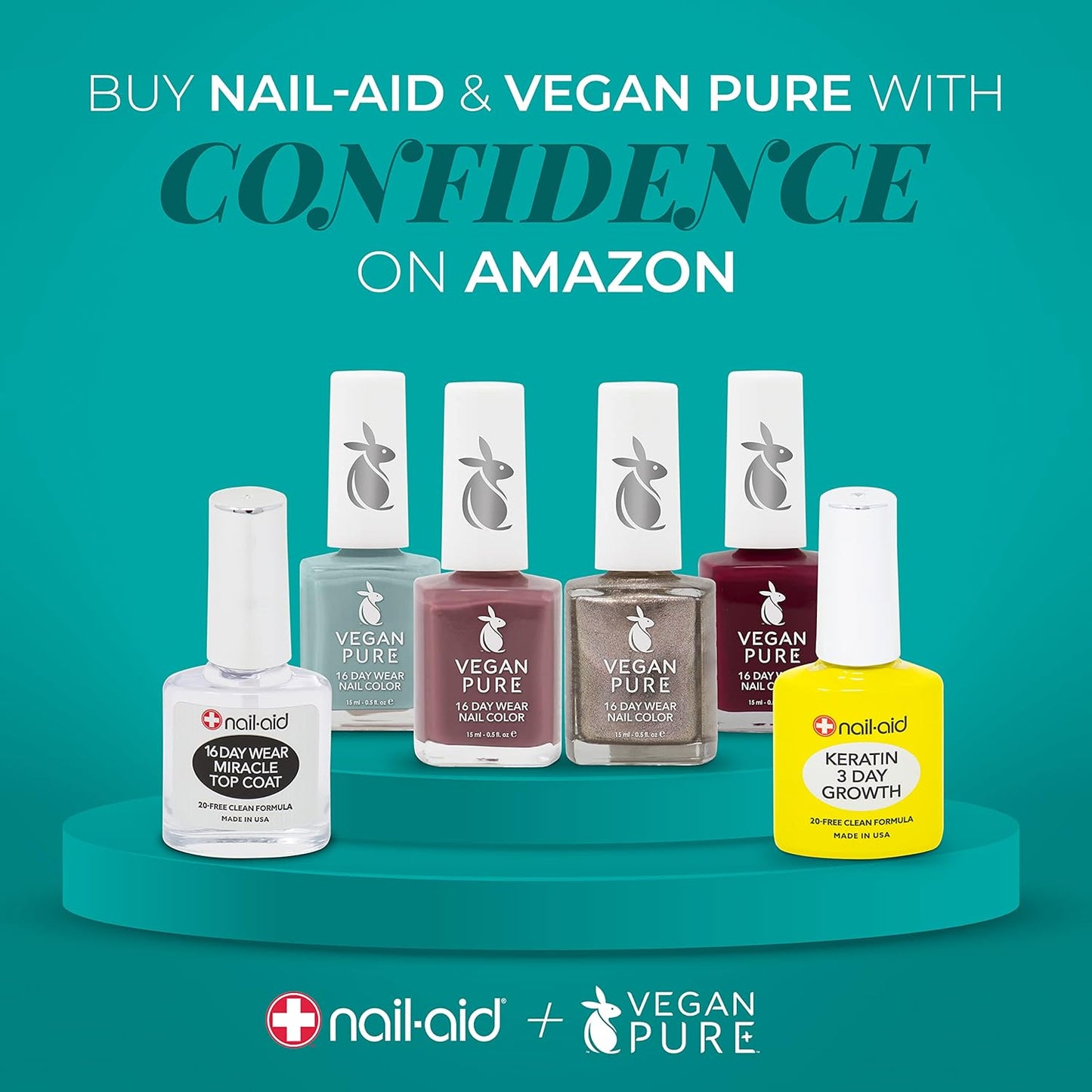 Nail-Aid Keratin 3 Day Growth Nail Treatment & Strengthener