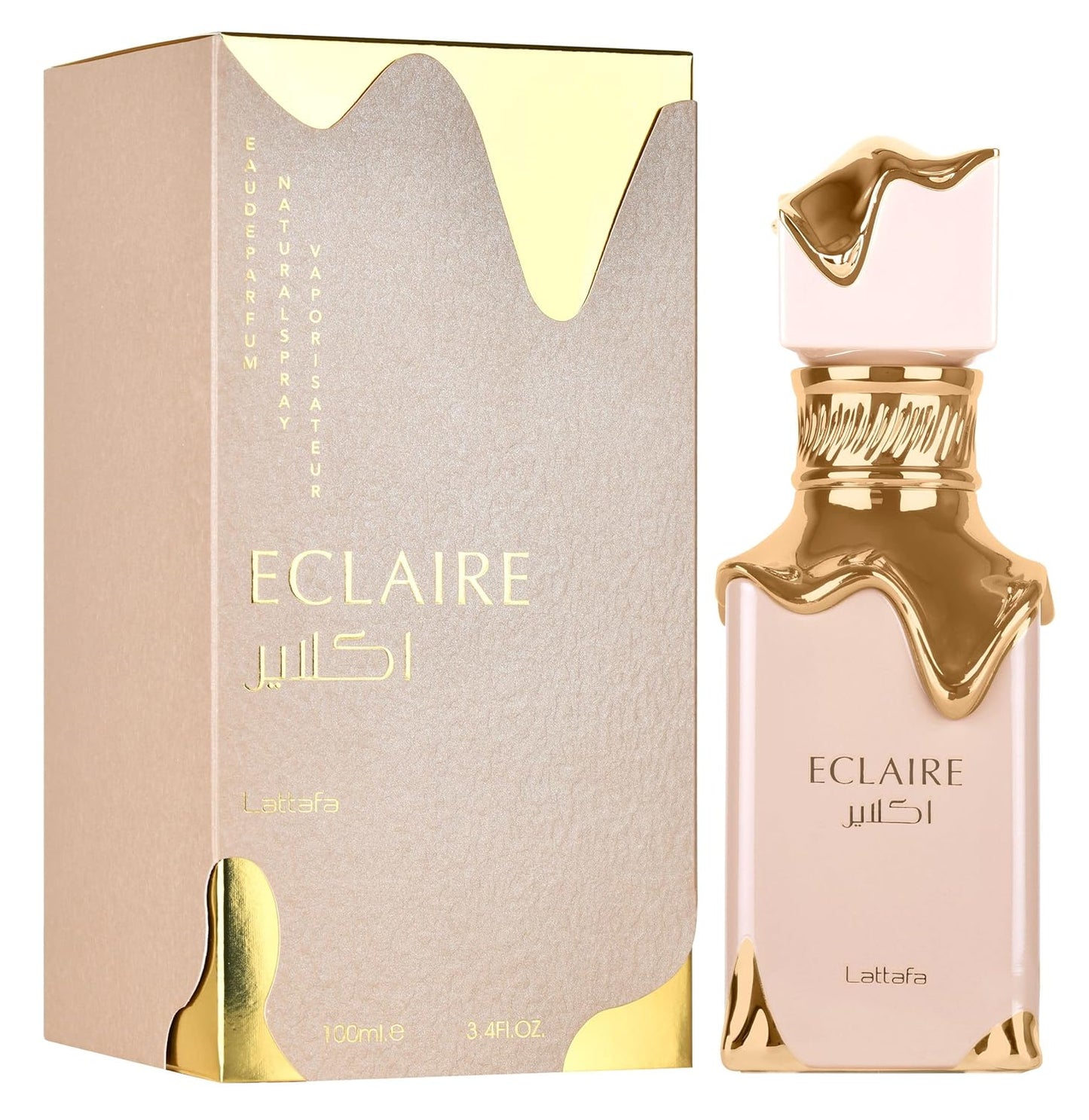 Lattafa Eclaire - Vanilla, Caramel, Sweet, Floral - Eau de Parfum Long-Lasting Fragrance for Women