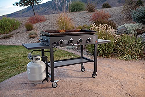 1554 Blackstone 36" Gas Griddle Cooking Station 4 Burner Flat Top