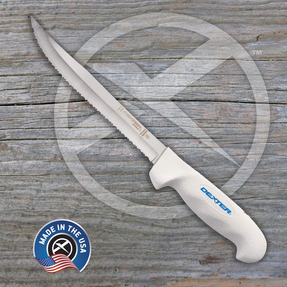 Dexter 8-Inch SG142-8TE-PCP Sofgrip Tiger Edge Slicer