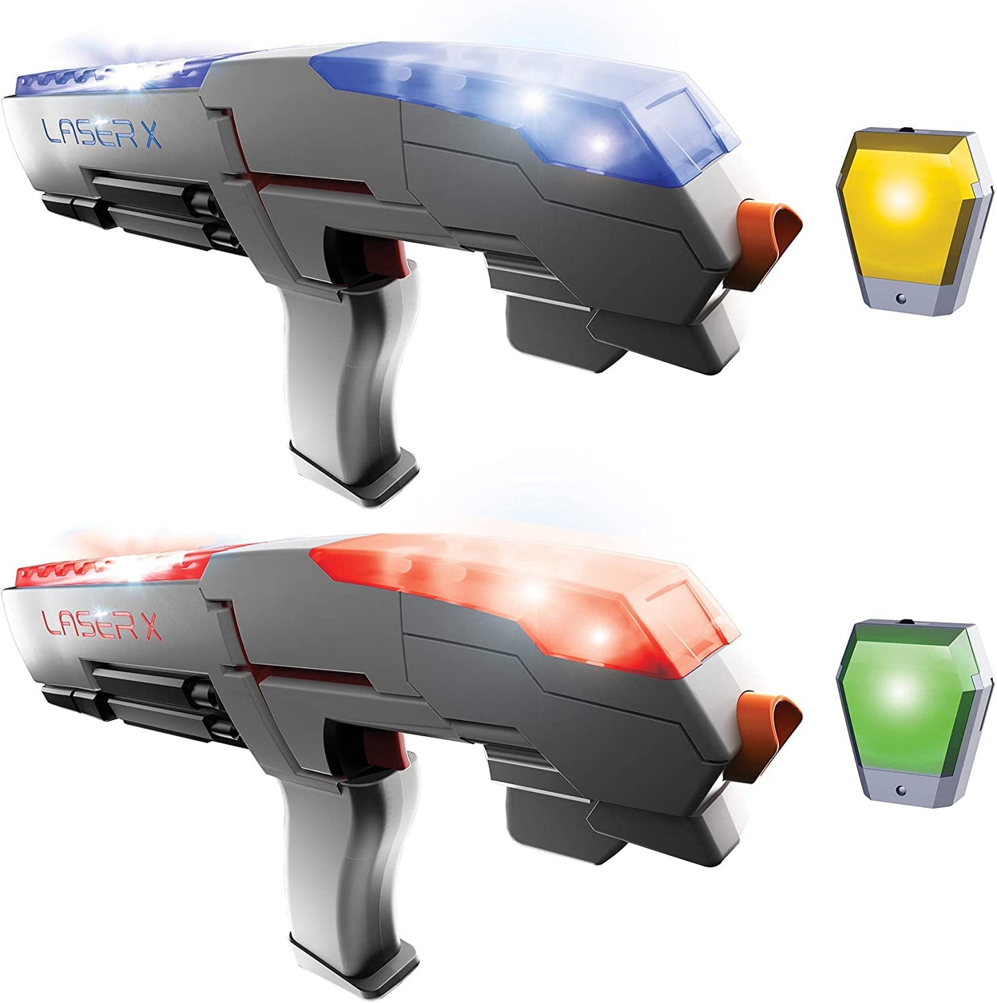 Order now LASER X 2 Player Laser Gaming Set with 2 Lasers and 2 arm Receivers in US