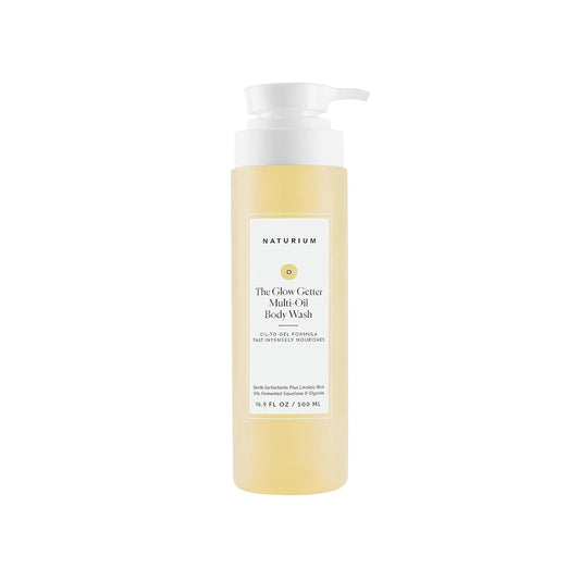 Naturium The Glow Getter Multi-Oil Hydrating Body Wash, Gentle Cleanser,