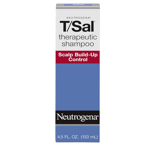 Neutrogena T/Sal Therapeutic Scalp Shampoo for Scalp Build-Up Control with 3% Salicylic Acid, Scalp Treatment for Dandruff, Scalp Psoriasis & Seborrheic Dermatitis Relief
