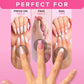 Super Strong Nail Glue for Press On Nails, Nail Tips & Acrylic Nails (8ml) NYK1 NailBond Brush On Glue for Press Ons, Tips & Acrylics - Long Lasting, Maximum Strength, Mess-Free Application