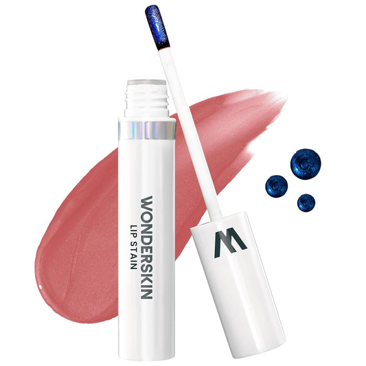 Wonderskin Wonder Blading Lip Stain Peel Off Masque - Long Lasting, Waterproof and Transfer Proof Nude Lip Tint, Matte Finish Peel Off Lip Stain