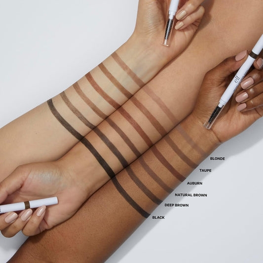 e.l.f. Instant Lift Brow Pencil, Dual-Sided, Precise, Fine Tip, Shapes, Defines, Fills Brows, Contours, Combs, Tames, Blonde