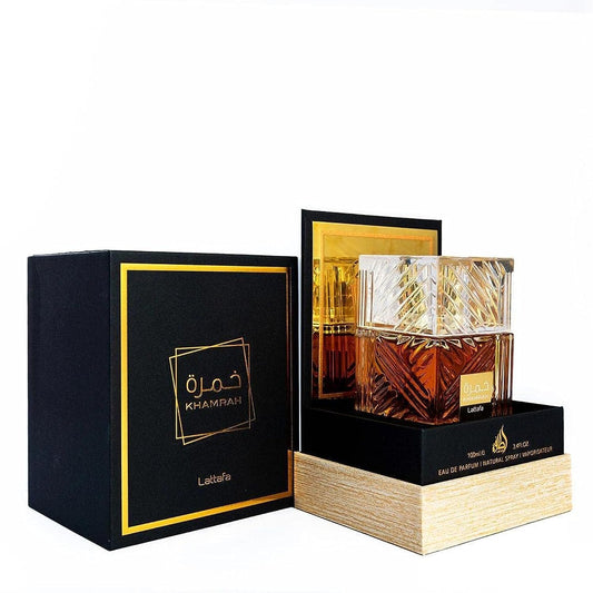 Lattafa Khamrah - Vanilla, Warm Spicy, Amber, Cinnamon - Eau de Parfum Long-Lasting Fragrance for Unisex