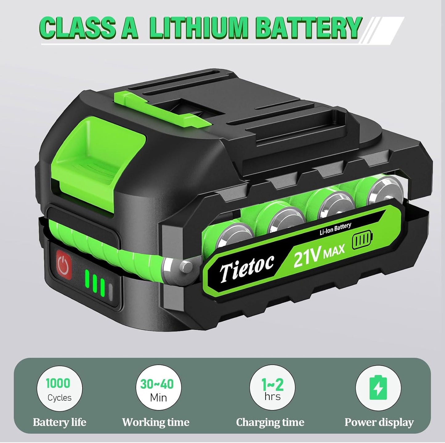 Tietoc Chainsaw 6 Inch Mini Electric Chainsaw Cordless Battery Powered, Hand Held Saw for Wood/Trees Trimming, Tools for Household and Garden, Chain Saw Gift for Men Dad Husband Fathers Gardener 2025v