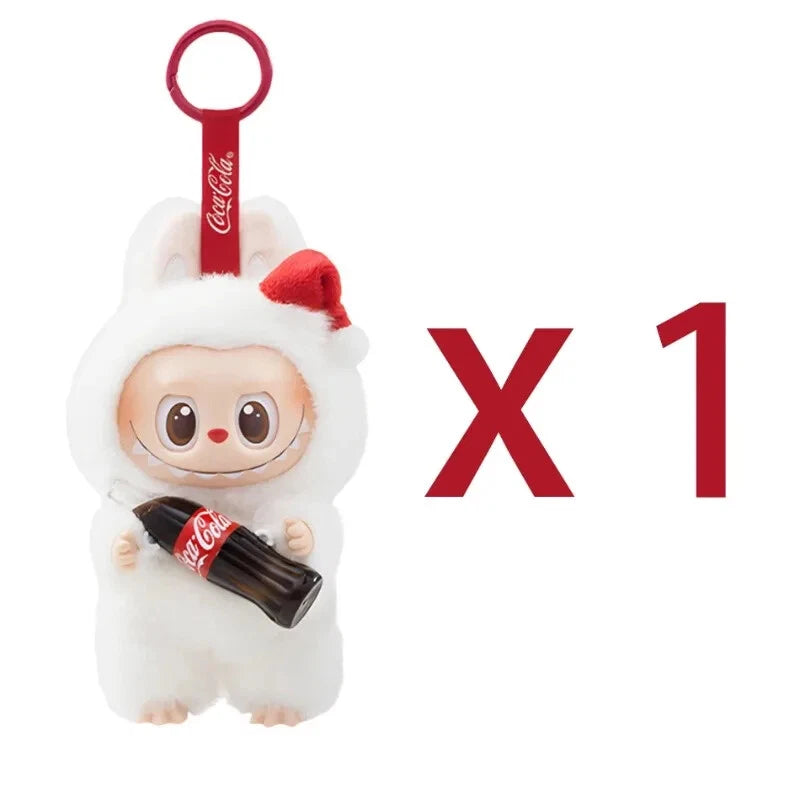 THE MONSTERS Labubu Plush Toy – Coca-Cola Series Surprise Shake Can/Bottle Edition.