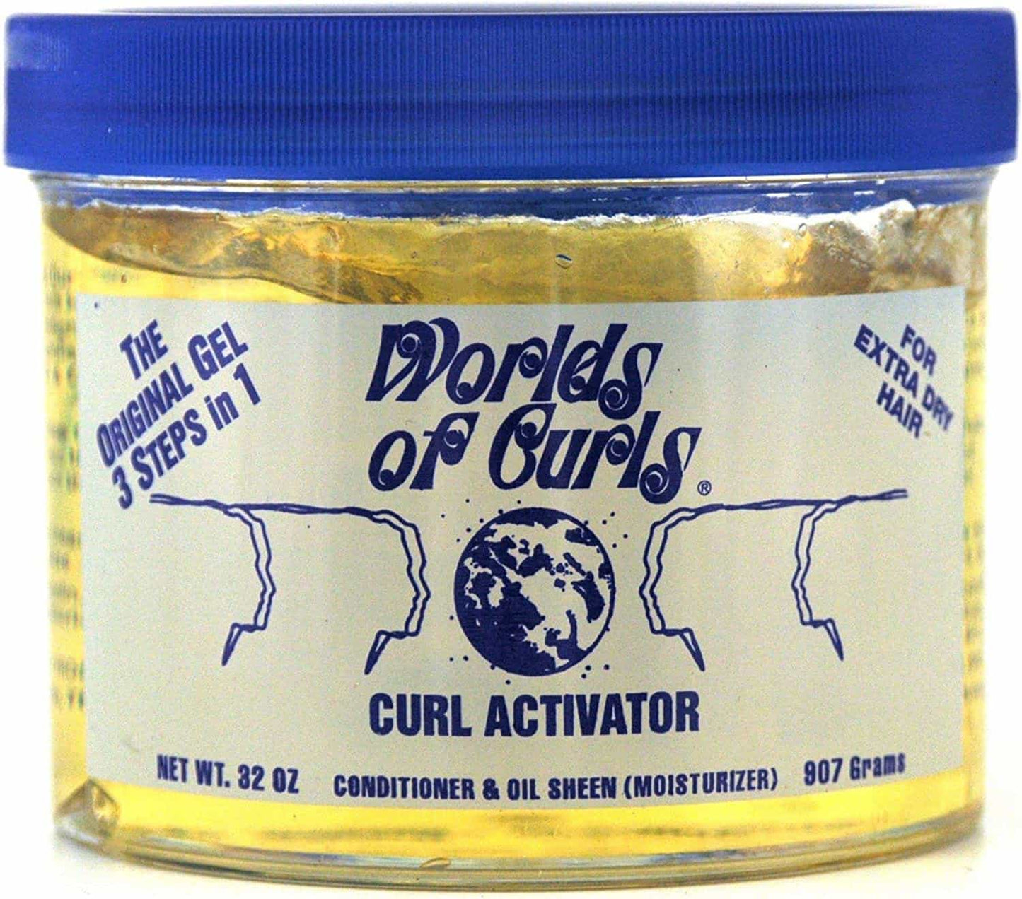  World of Curls Gel Activator - Extra Dry 32 oz.