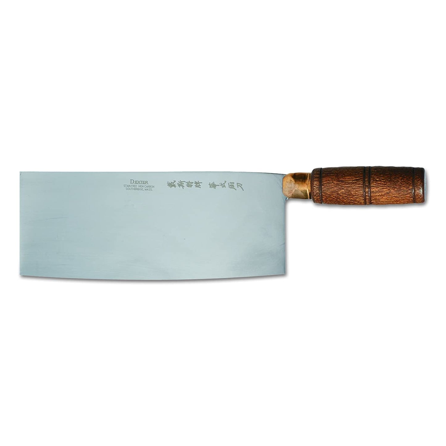 Dexter S5198 8 x 3-14 Chinese Chefs Knife with Wooden Handle