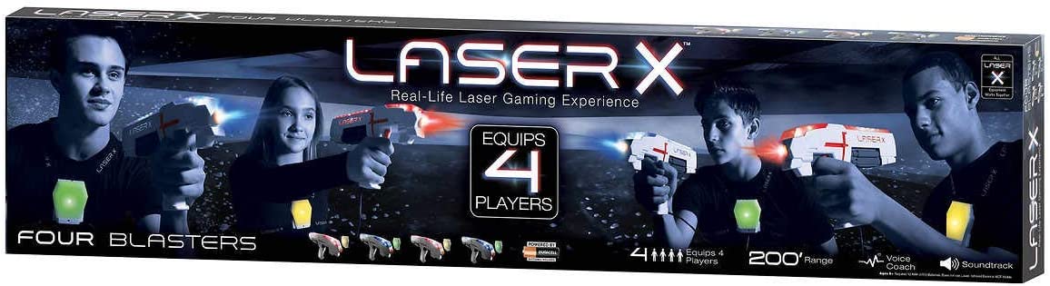 Buy Laser X - Laser Tag Gaming Set for Four Players in US